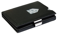 Exentri Black Leather Wallet  (RFID BLOCK)