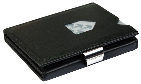 Exentri Black Leather Wallet (RFID BLOCK)