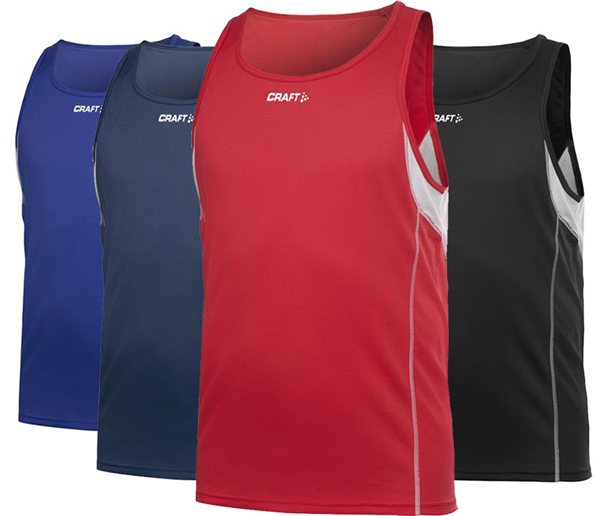 Craft T&F Singlet herre