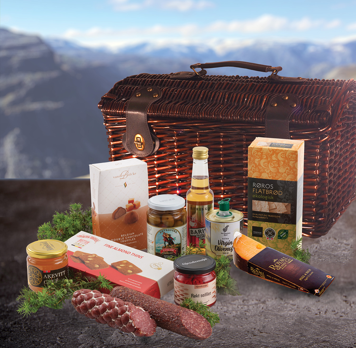 Divita Gourmet Piknikkurv Elegance