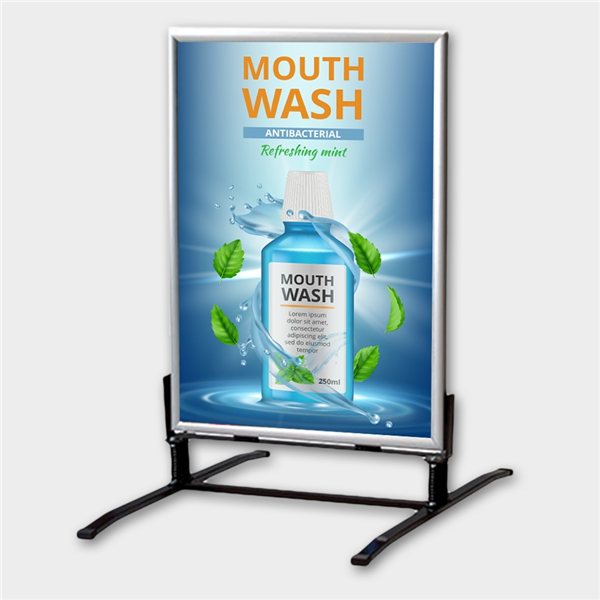 Gatebukk Wind Sign Alu 70x100cm