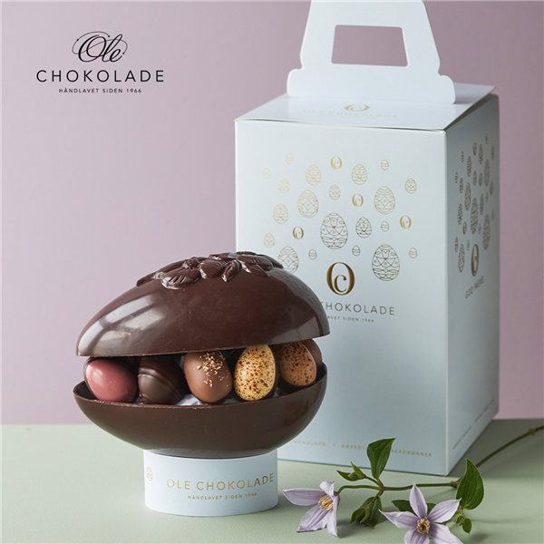 Ole Chokolade – Sjokoladeskall med 12 mesteregg