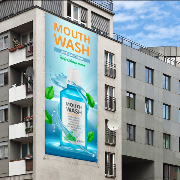PVC-Banner (valgfri størrelse) - En bestselger!!