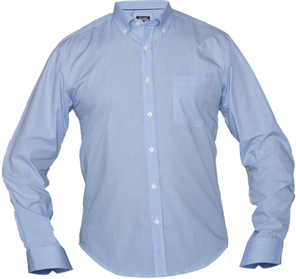 NYHET! St. Louis Tailor Fit HighLine skjorte (blårutet)