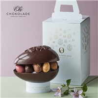 Ole Chokolade – Sjokoladeskall med 12 mesteregg