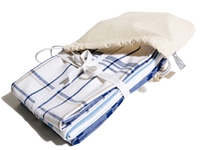 Kjøkkenhåndklær i linpose