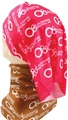 Headover i microfiber med logotrykk