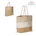 Beach bag jute/juco/canvas