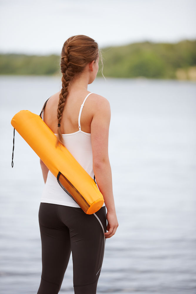 Yogamatte med bærebag