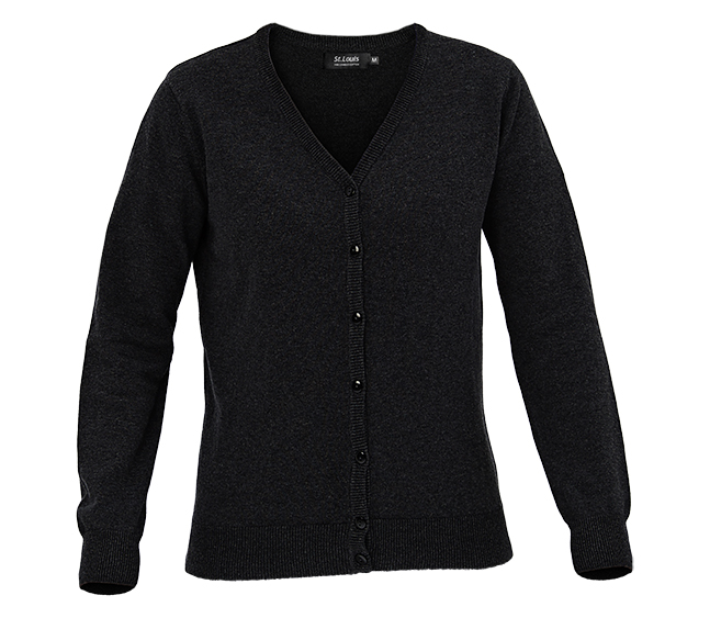 Manhatten cardigan i sort