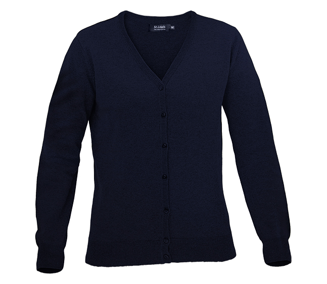 Manhatten cardigan i marineblå/navy